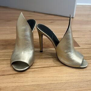 Kendall & Kylie gold high top high heels